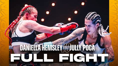 Jully Poca vs Daniella Hemsley 